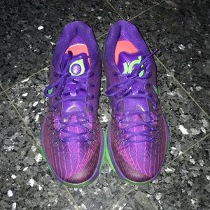 nike kd 8 purple and green